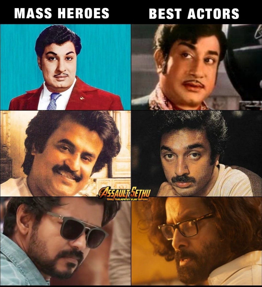 #MassHeroes     #BestActors 

In Kollywood 

Can I Get 50 Likes 🤔 ?