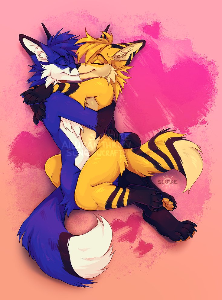 AnthroWolfie's tweet photo. True love! 💞😍

Artist 🎨: 
https://t.co/9AMl2Z1lKP https://t.co/jofnFfCtDN