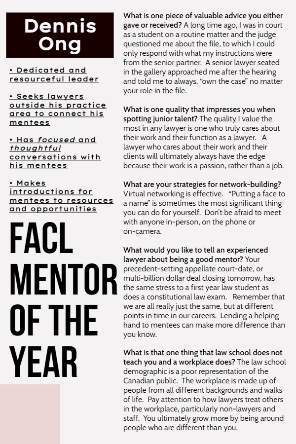 faclOntario's tweet photo. We are excited to announce the following four FACL Trailblazers. Check out highlights of our thriving FACL members and their contributions to mentorship!
Mentor: Richard Wong
Mentor: Dennis Ong
Mentee: Esther Kim
Mentee: Felice Yeung
#mentorship #leadership #FACLON https://t.co/E05IM2Afzk