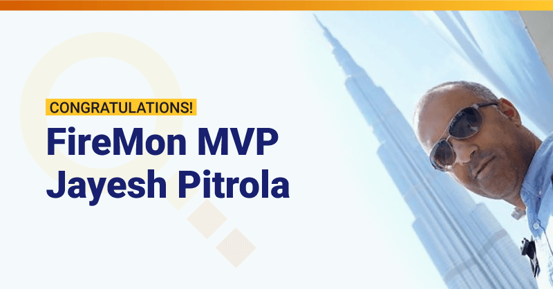 FireMon's tweet photo. #TeamFireMon recently had our annual All-Company Meeting &amp; Awards Ceremony. Congratulations to Jayesh Pitrola for earning the FireMon MVP award for 2020! You make a big impact to our company and our customers and we're glad you're part of the team! 🔥 https://t.co/ppfChfI01s