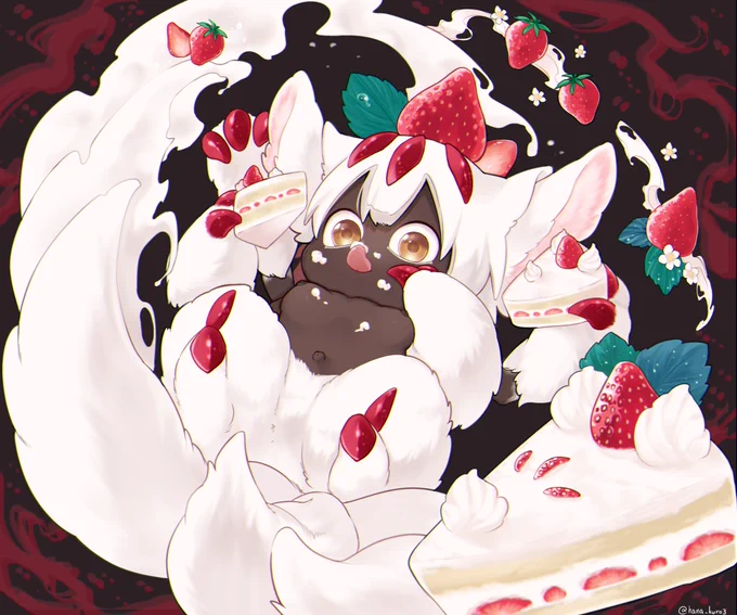 いちごケーキ×ファプタ #メイドインアビス 