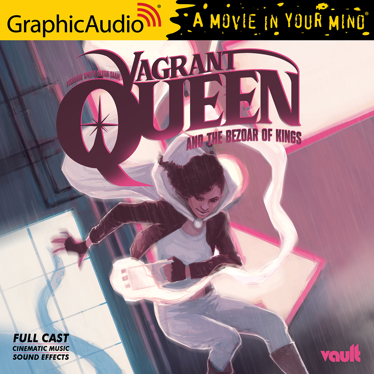 New Series! VAGRANT QUEEN 1: The Bezoar of Kings by <a href="/MagsVisaggs/">Jizz The Rapist Clown</a> and <a href="/_jsnsmith/">Jason Smith</a>. Former child queen Elida was driven from her throne at age ten and forced to wander the galaxy, evading the revolutionary forces. She returns to rescue her long-lost mother... graphicaudio.net/vagrant-queen-…