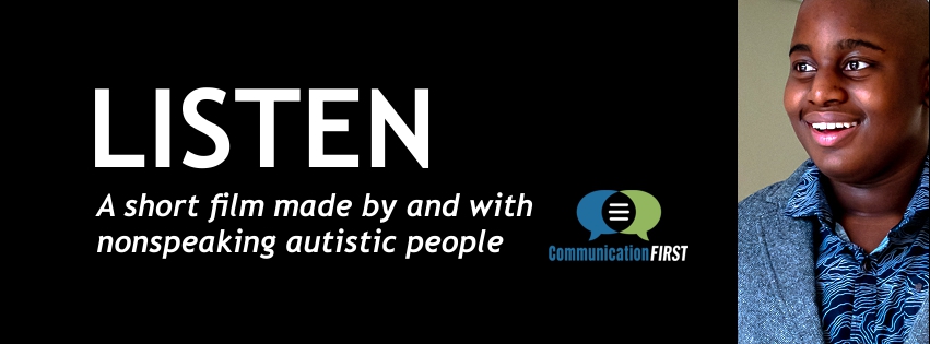 Two weeks ago, <a href="/Communica1st/">CommunicationFIRST</a> decided to produce a self-funded short by and with real nonspeaking autistic people, and to launch it on February 12, 2021, the MUSIC US release date. The film LISTEN is the result. Watch: communicationfirst.org/LISTEN/
#LISTEN #LISTENtoNonspeakers