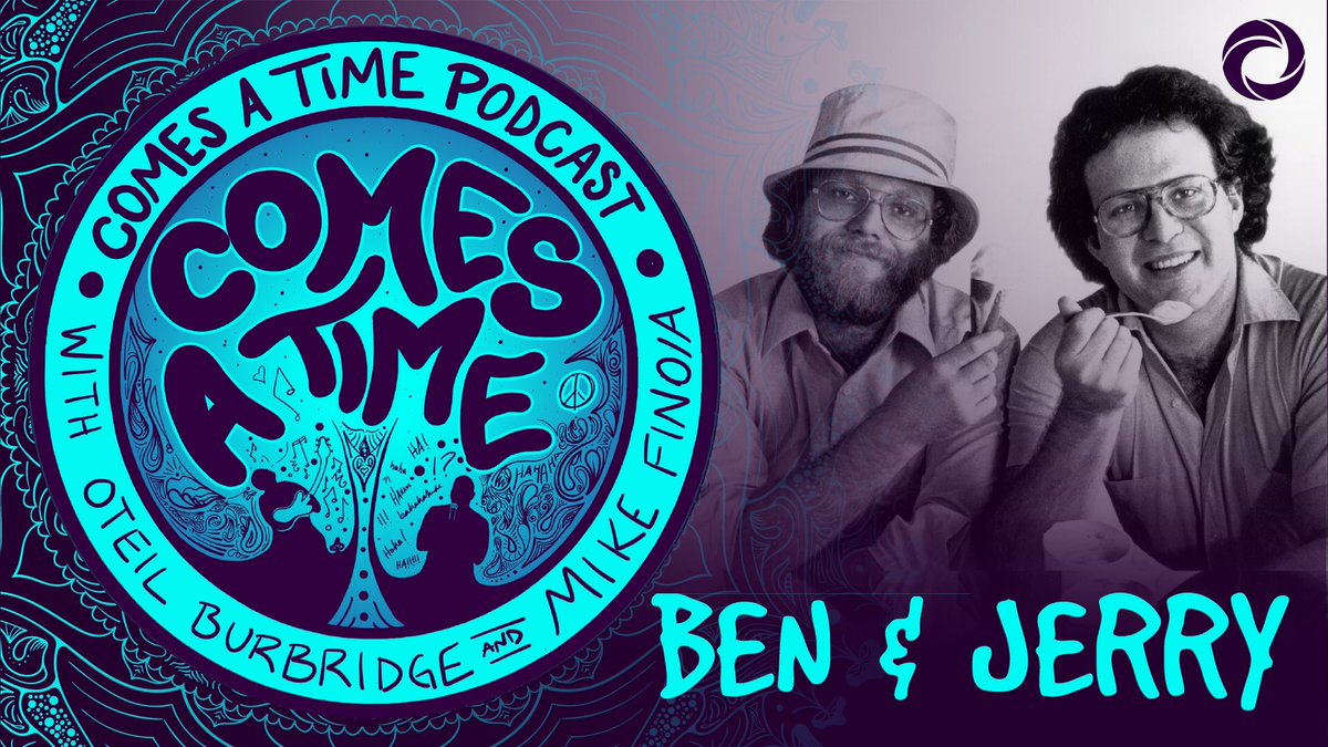 Ben & Jerry on Comes A Time! They share their story of building a business that is values-driven & not afraid to take social, political, & environmental action. We love @benandjerrys ❤️ youtu.be/NpiZHhdhrkk