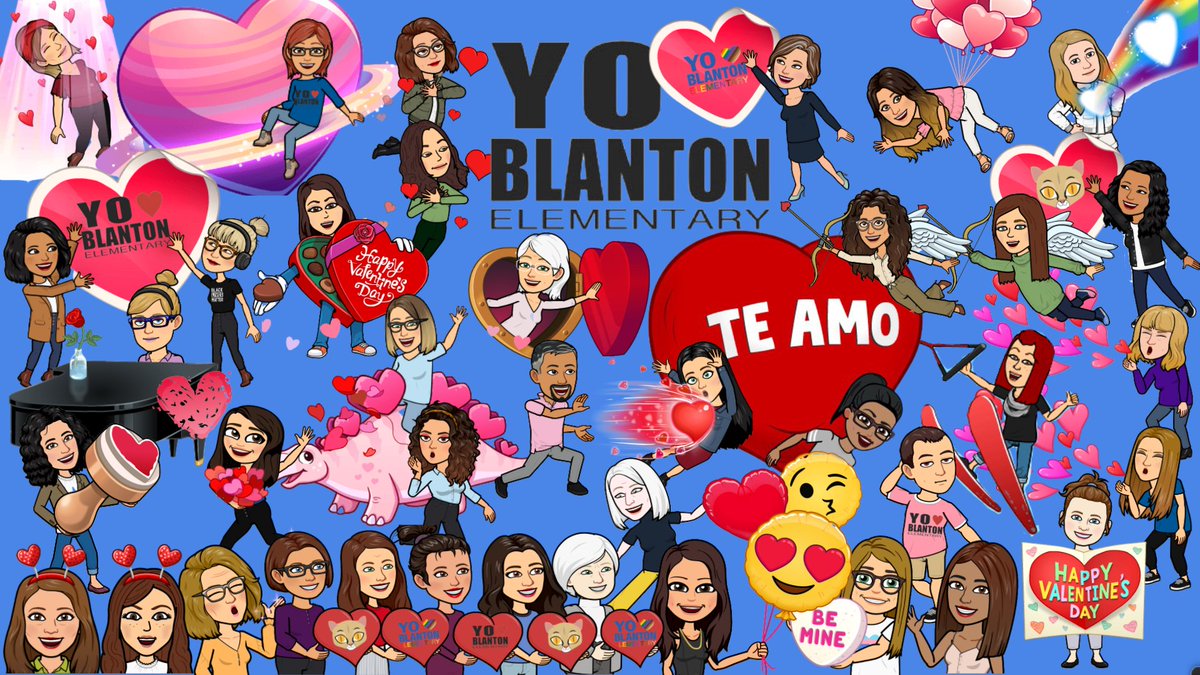 Our Blanton staff is sending YOU some love this weekend! Happy Valentine's Day! Stay safe everyone! #YoAmoBlanton #AISDproud