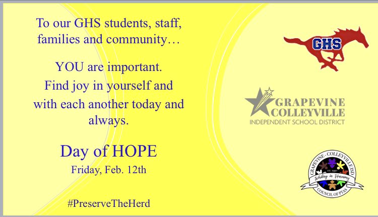 GHS PTSA (@grapevineptsa) on Twitter photo 