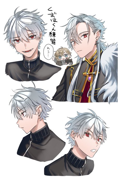 載せるもんないから過去絵とか学パロ服見た時に描いた捏造とか貼る 