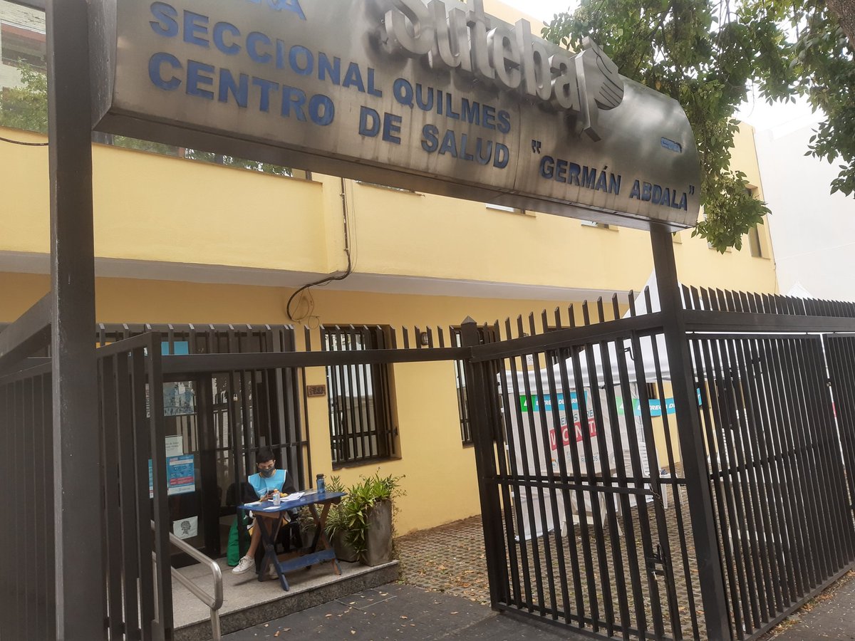 celestequilmes's tweet photo. Con inmensa alegría y esperanza, realizamos simulacro de vacunación en Suteba Quilmes y Centro de Salud Germán Abdala!!
Suteba está dónde estás vos!!!
https://t.co/3dbLhLSD3l https://t.co/S1qNkrJGuk