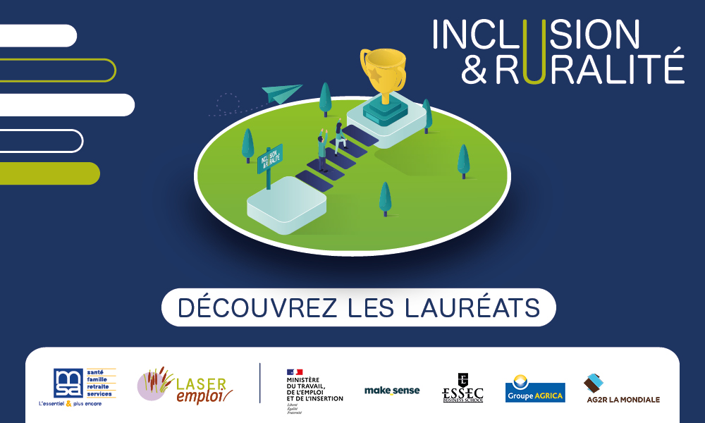 📣 Fiers de vous présenter les 35 lauréats de l'appel à projets "Inclusion &amp; Ruralité" sélectionnés pour leur engagement en faveur de territoires ruraux plus inclusifs 👉 inclusion-ruralite.msa.fr. Nous accompagneront 15 d'entre eux pour les 3 années à venir ! #inclusion