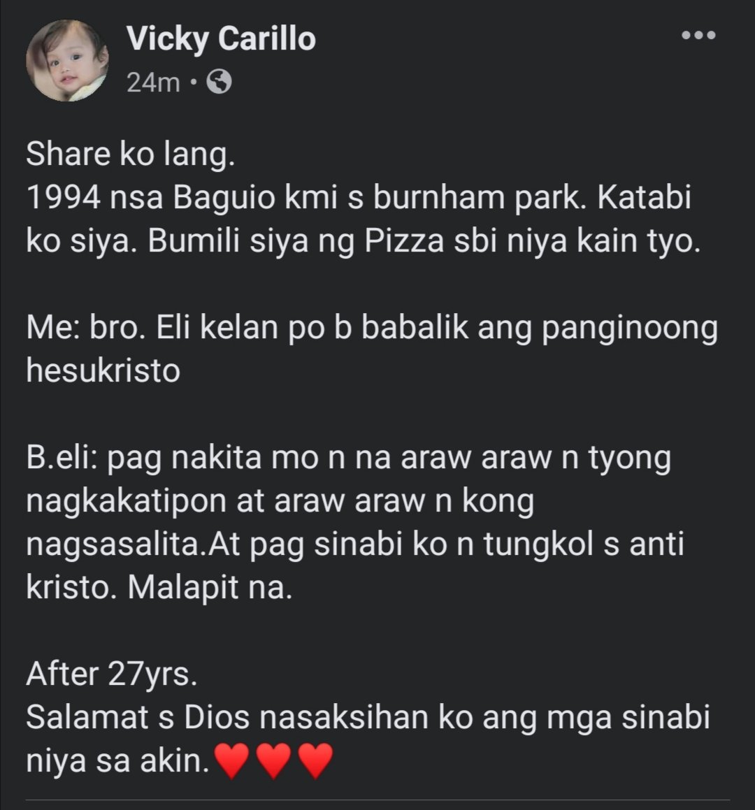 onesinag's tweet photo. Malapit na nga talaga.

#BroEliSorianoPHPride https://t.co/VpQwuwrOAK