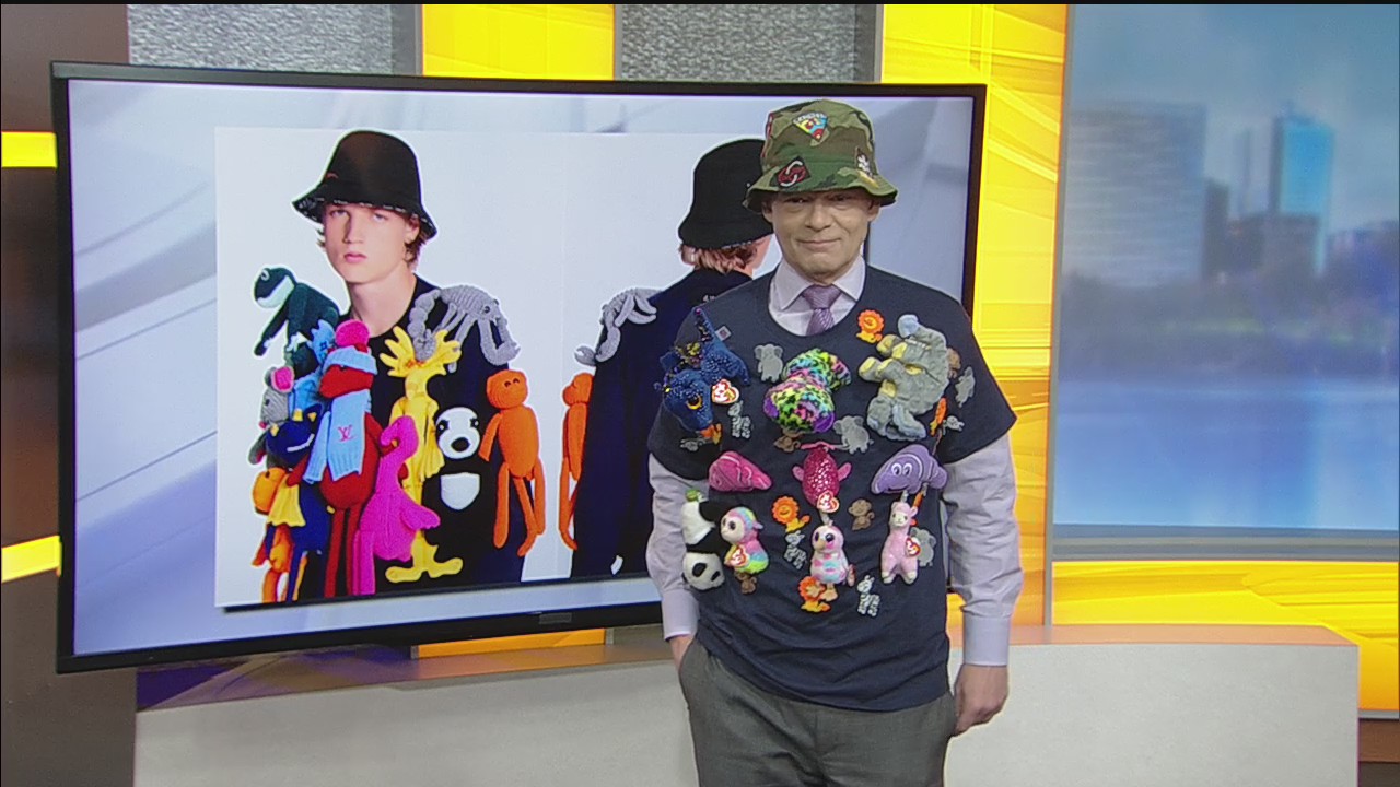 FOX 5 DC on X: ICYMI: Our very own @TuckerFox5 showed off HIS take on the  new puppet sweater from Louis Vuitton. Which version do YOU like better?  Let us know with #