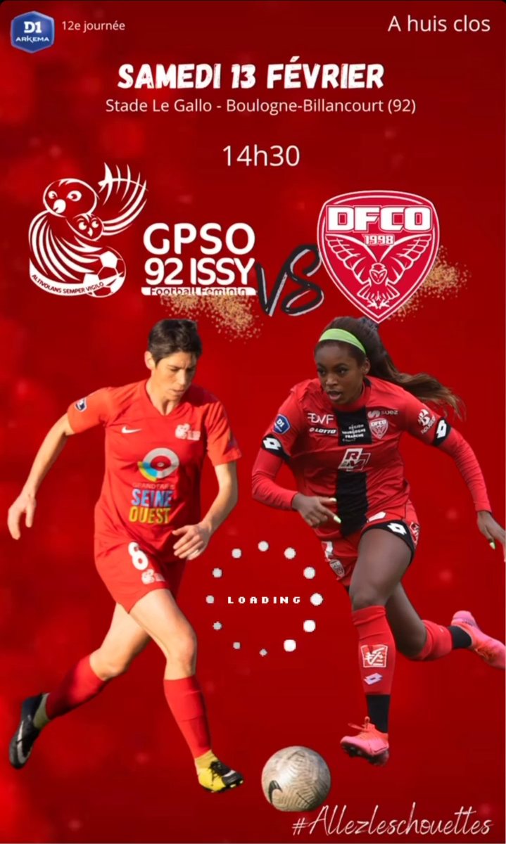 SBzFR's tweet photo. #PenséesPositives maximales 💪 aux #Chouettes de @FFIssy
#StadeGallo @Ville_BoulogneB
contre @DFCO_Officiel
Samedi 14h30 @D1Arkema
@canalplus #FootPlus
@Laeti_Philippe @Sarah_Boudaoud @ZemzemS9 ⚽️ @lequipiere
@LPIFF75 @ChristineAubere @GPSO_SeineOuest @coeursdefoot @foo_teuses https://t.co/u0T7bhNKkM