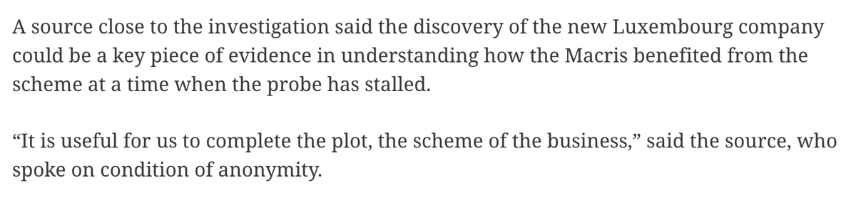 4) Lares Corp. could explain how the Macris were able to channel money into the wind farm deals without leaving a trace for investigators in Argentina.A source close to the probe told OCCRP the discovery of this company could "complete the plot" of the alleged scheme.