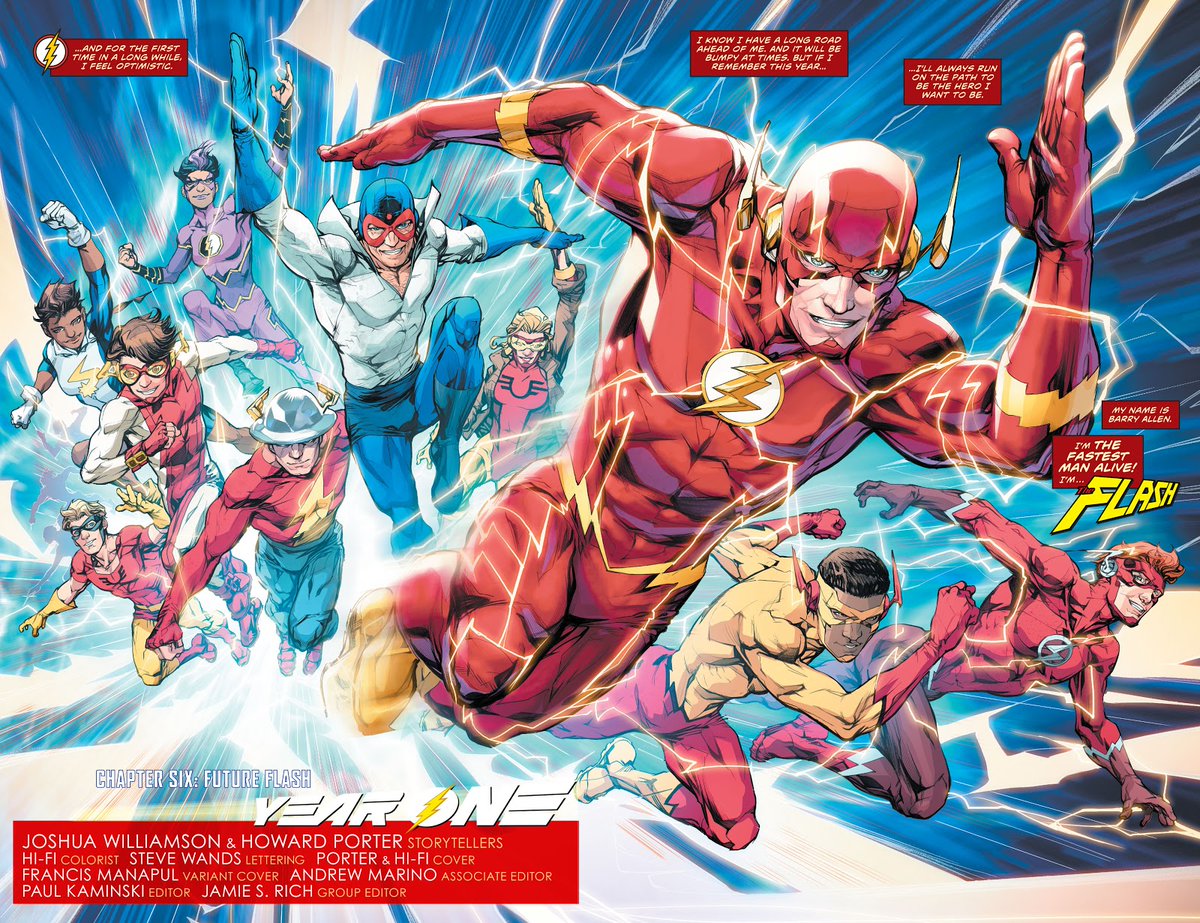 ThomasComicTalk's tweet image. A thread of every Speedster in DC Universe history. There will probably be some Multiverse Speedsters that I miss because there are SO many of them, but I will try my best.