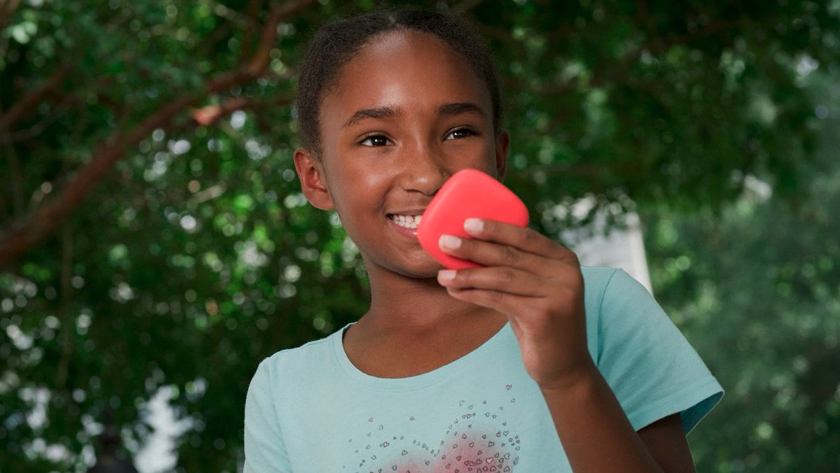 relay_go's tweet image. &quot;We have had our Relays for a few weeks and using it often... I have to say I love it!! And the girls do too!! Not only is it clear to hear each other, it has so many fun features we love like the daily jokes and the translate feature is cool too!&quot; - Happy Relay mom