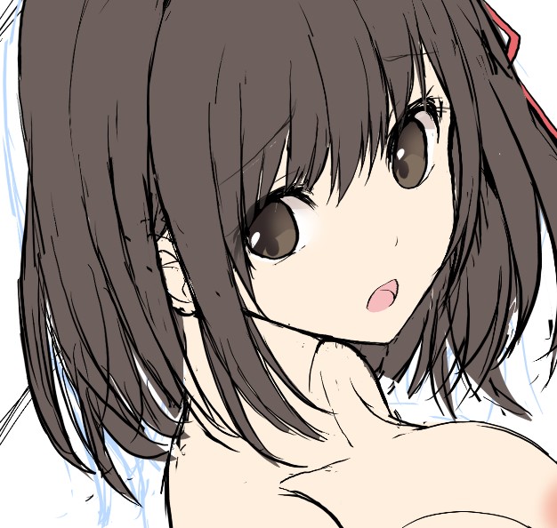 今書いてるイラストが手直しばかりしててなかなか進まない 