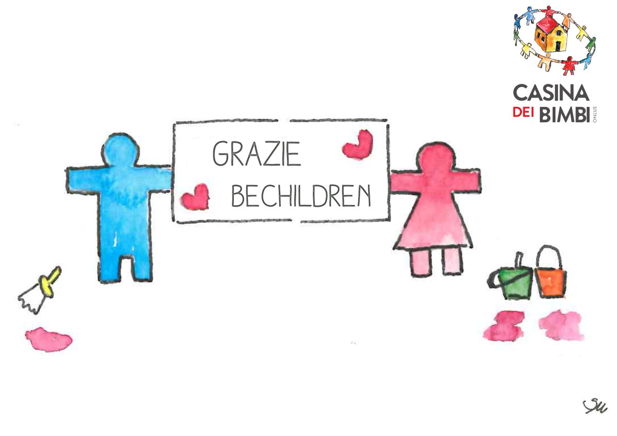 10.000 volte grazie a Bechildren! 💕
"Più colori che puoi" sosterrà Casina nel supporto didattico dei bambini oncologici e nella distribuzione nelle scuole di pacchetti educativi teatrali: il futuro insieme ha tutti i colori dell'arcobaleno 🌈