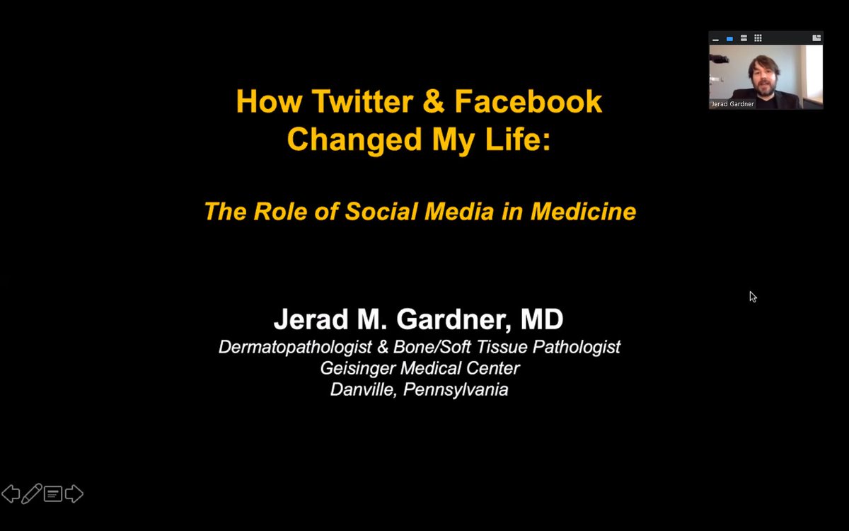 Wonderful talk from the social media master himself <a href="/JMGardnerMD/">Jerad Gardner, MD</a> for the #pathology department <a href="/BostonChildrens/">Boston Children's</a>. Thank you for an inspiring discussion on the power of social media!
