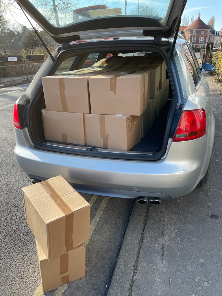 The economic damage caused by the pandemic is very real - here it is in pictures. In the summer lockdown I was delivering around 7 boxes a week for my local food bank, today it was 24!

Can you help? 👍 Find your local food bank to donate: trusselltrust.org/get-involved/w…