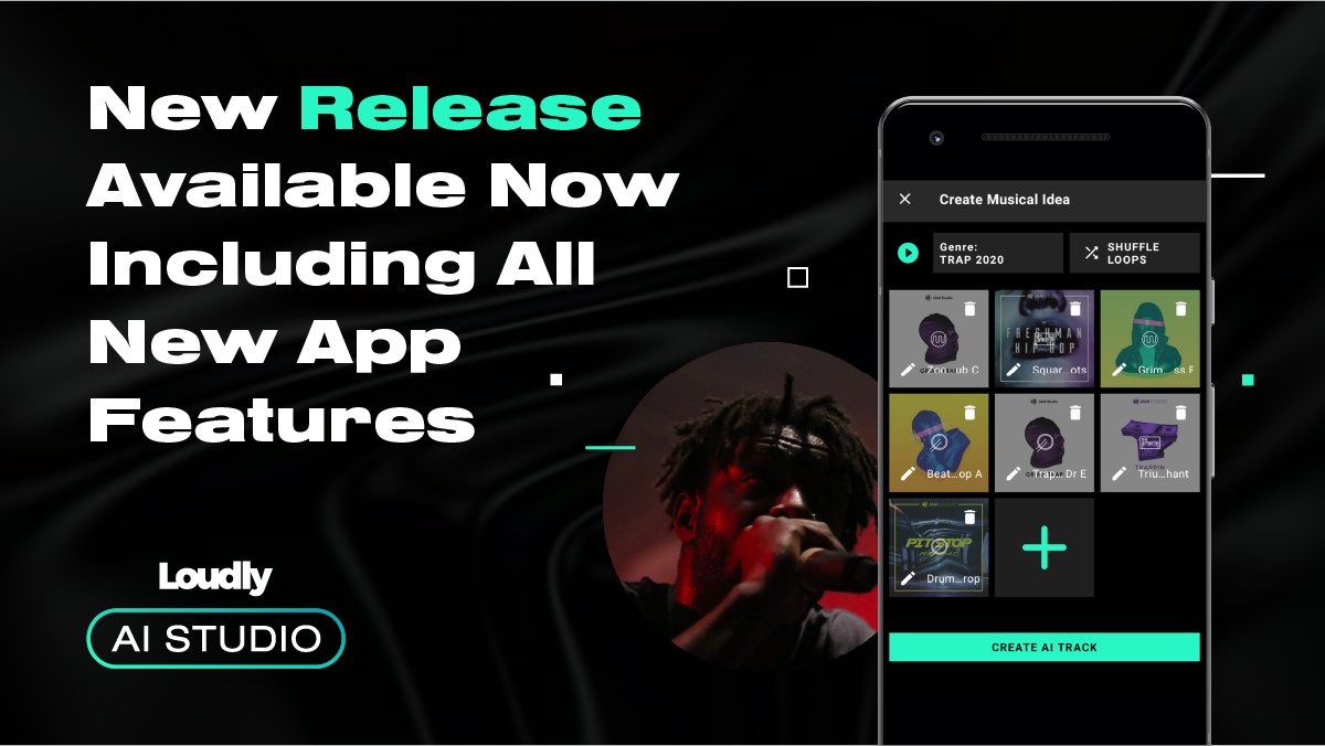 getloudly's tweet photo. Updated Loudly AI Studio release now available via Patreon including all new features - full story here: https://t.co/oonfFBsybM https://t.co/vONrPGcZkA
