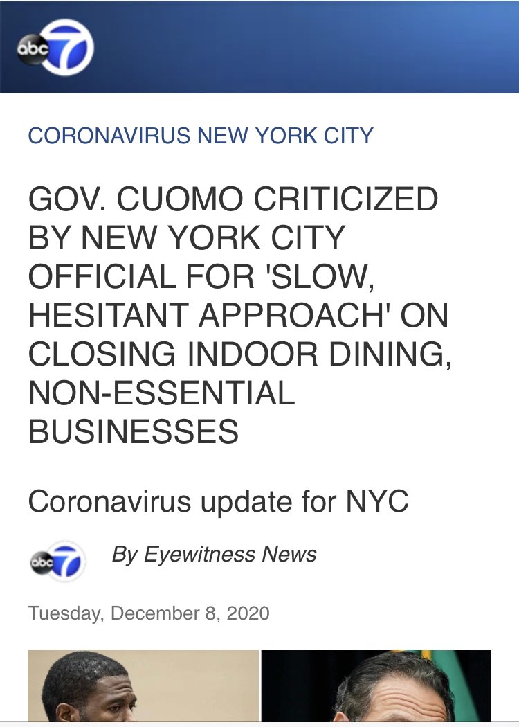 Have heard from some folks that this commentary unfairly leaves out local news, who dogged Cuomo. And that’s a fair criticism. The problem was very much with national media.On the flip side,  @ABC7NY did an excellent job. Here’s a couple examples.