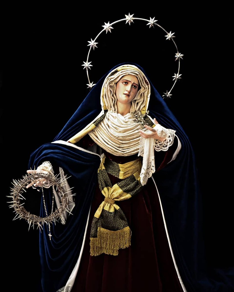 Nuestra Señora y Madre de los Dolores ya se encuentra ataviada de hebrea para el nuevo tiempo litúrgico.
📸: Alberto Rangel