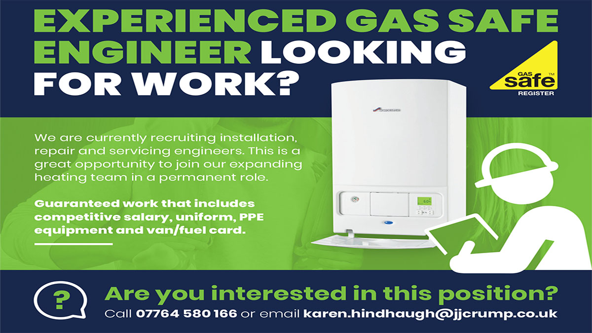 Come and join the team 
#greatopportunity #heatingsystems #gasengineer #boilers