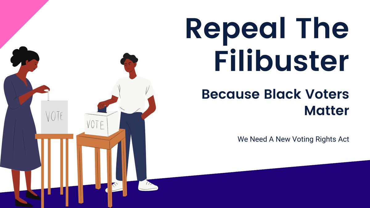 indvsblharlem's tweet photo. Restoring democracy includes passing For the People Act; the John Lewis Voting Rights Advancement Act; and the Protecting Our Democracy Act #EndTheFilibuster #FilibusterFriday #BeBoldChuck https://t.co/Habh4hmtqZ