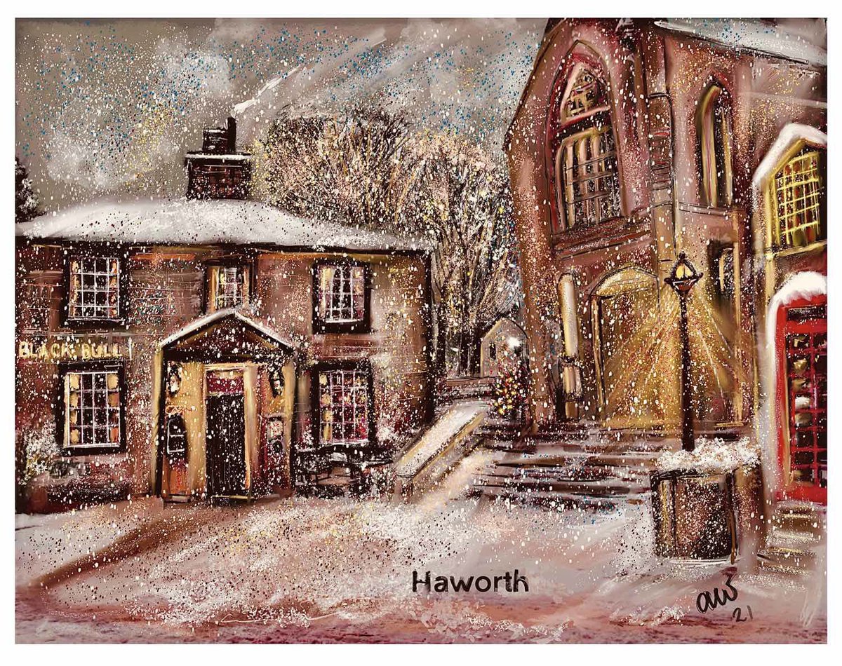 guardian442's tweet photo. @Disc_light Here is my recent iPad painting. The virtual sketchers did some too recently #digitalart #artistsontwitter #procreate #sketch #haworth #virtualribble https://t.co/zGRgayXBse