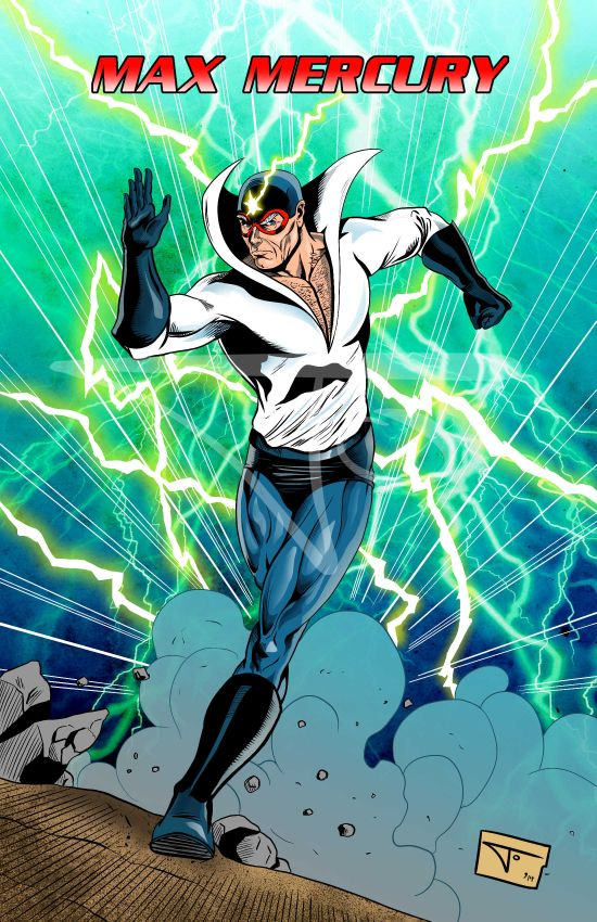 Max "Crandall" - Max MercuryA hero from the past was given his power by a dying Shaman. He used these abilities to bring peace and justice across time using multiple aliases while trying to join with the Speedforce. Guardian of Impulse, Zen Master of Speed, and father of Helen.