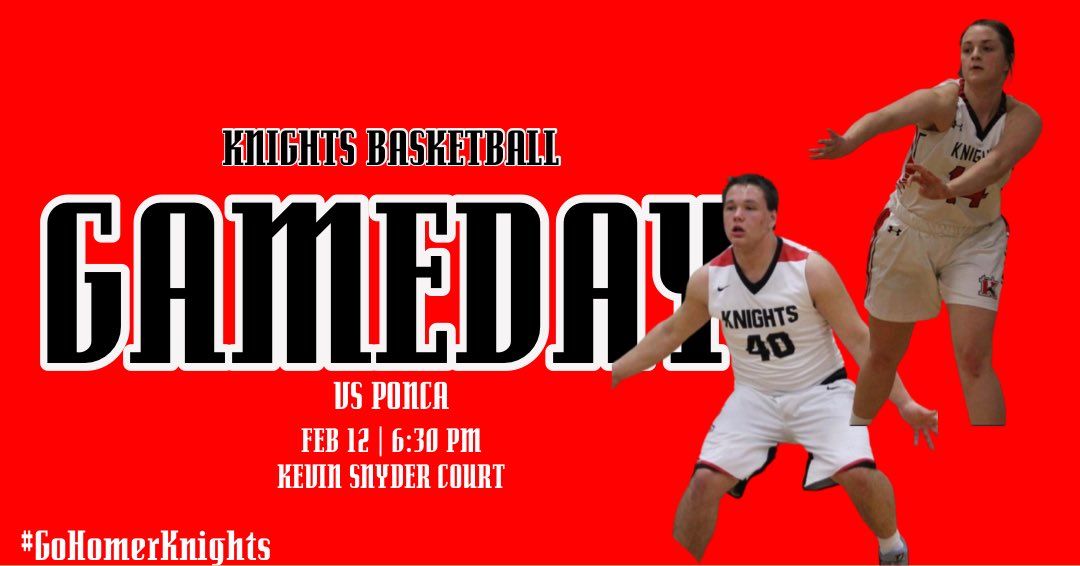 Homer Knights Athletics (@homerathletics) on Twitter photo KNIGHTS π PONCA
π: <a href="/poncaschool/">Ponca Public Schools</a>
π: 6:30 PM
π: Kevin Snyder Court
πΊ: <a href="/NFHSNetwork/">NFHS Network</a>
#GoHomerKnights KNIGHTS π PONCA
π: <a href="/poncaschool/">Ponca Public Schools</a>
π: 6:30 PM
π: Kevin Snyder Court
πΊ: <a href="/NFHSNetwork/">NFHS Network</a>
#GoHomerKnights