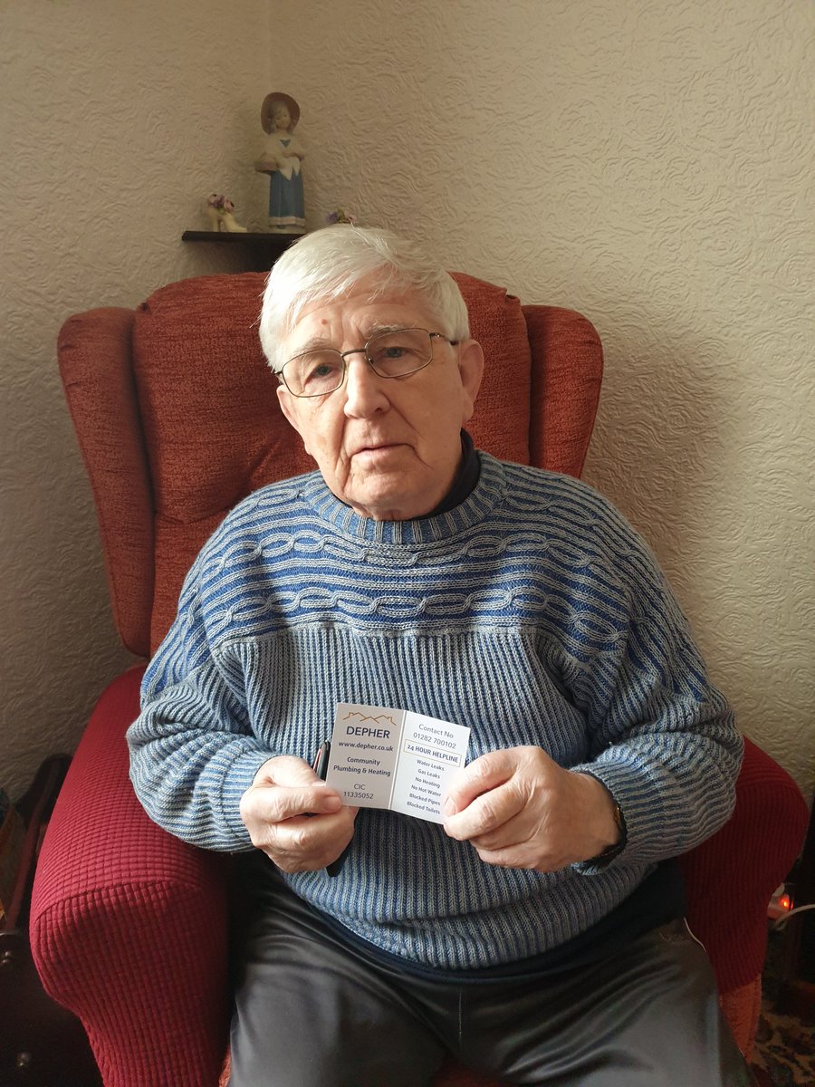 This gentleman had no heating or hot water because of a frozen condensate pipe outside.
After 25 minutes the pipe was defrosted and his bungalow was getting warm again, he was very cold and so grateful. 
He offered me £4.00 

Obviously his safety is more important than £4.00