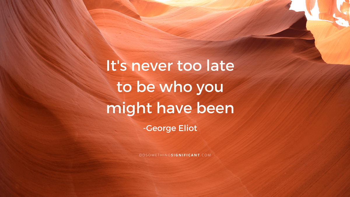TrishaStezzi's tweet photo. "It's never too late to be who you might have been" The question is, do you know who you *truly* want to be? Get really honest -and creative- with this and your world will open up. Personal Narrative Workshop Series enrolling now, begins Feb 23: https://t.co/DUPYB5572x @jhagel https://t.co/UBdZYgMx91