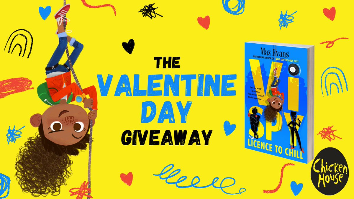 chickenhsebooks's tweet image. Your mission: to help us celebrate #ValentinesDay (it IS Vi's namesake, after all), and WIN one of three copies of #ViSpy!😎
Fancy nabbing one? Simply like, RT and tag a pal below.👇
BUT, you must be quick – the mission closes at midnight tonight ... (1/2)