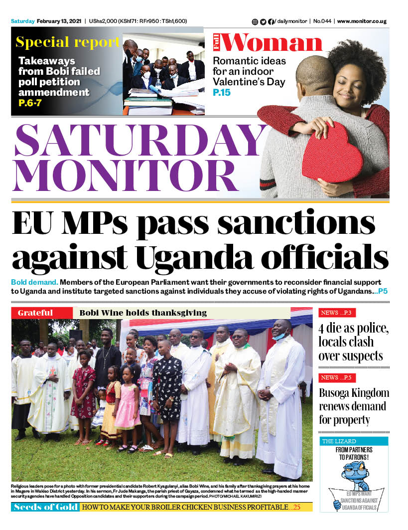 Daily Monitor on Twitter "Grab yourself a copy of Saturday Monitor or