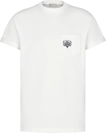 onedaygohan's tweet photo. “Dior”
Dior x Shawn Bee Embroidered White T-Shirt

#captainstyle
#キャプテンスタイル https://t.co/X8xJ6Tj7HC