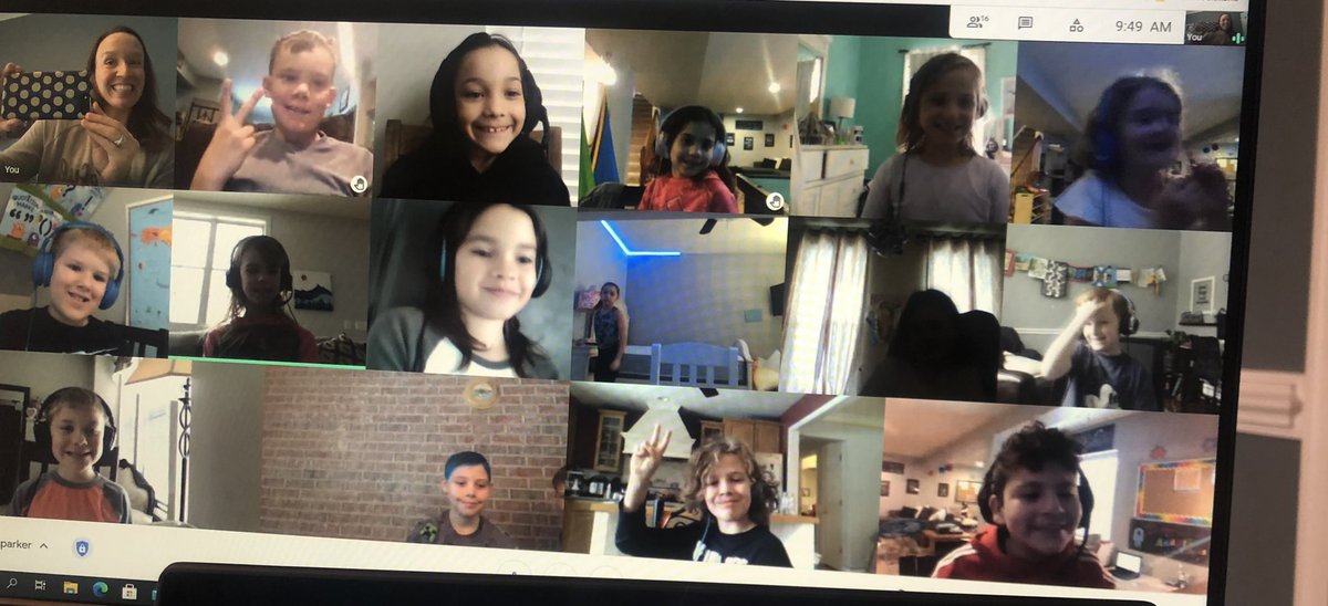 Emily Parker (@lcpsmrsparker) on Twitter photo Do you know how many of them are hoping for no snow so we don’t miss our first day in back in the classroom? All smiles today leaving our last LIVE online together! My teacher heart is SO happy!!❤️ <a href="/RoundHillES/">Round Hill Elem</a> Do you know how many of them are hoping for no snow so we don’t miss our first day in back in the classroom? All smiles today leaving our last LIVE online together! My teacher heart is SO happy!!❤️ <a href="/RoundHillES/">Round Hill Elem</a>