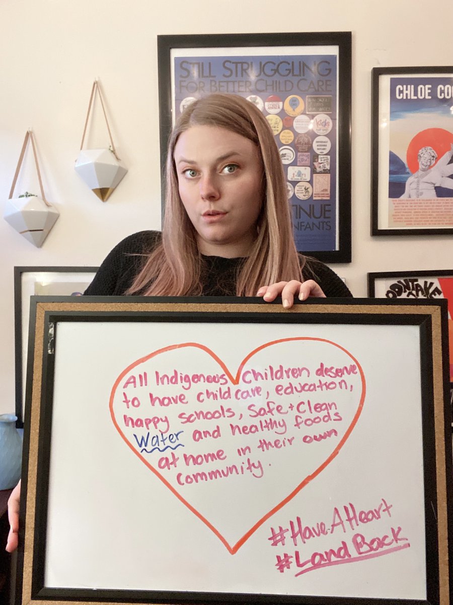Have a heart for Indigenous children who still lack access to proper care and services. #HaveAHeartDay  <a href="/JustinTrudeau/">Justin Trudeau</a>  ♥️📢