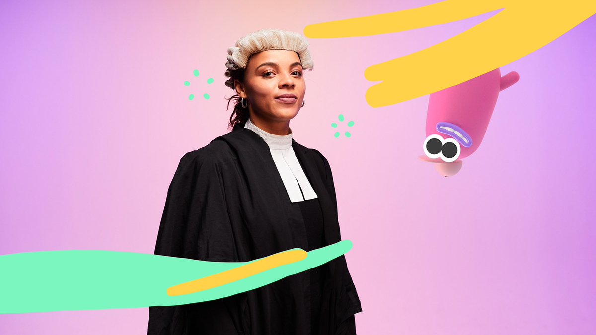 Honestly it really does mean so much to be doing something like this with <a href="/CBeebiesHQ/">CBeebies Parenting</a> 

This might be the first time many little children will see a barrister/ lawyer 🥺

This is how we change perceptions. 

Thank you so much to <a href="/gold_wala/">Gold Wala</a> for the brilliant filming x