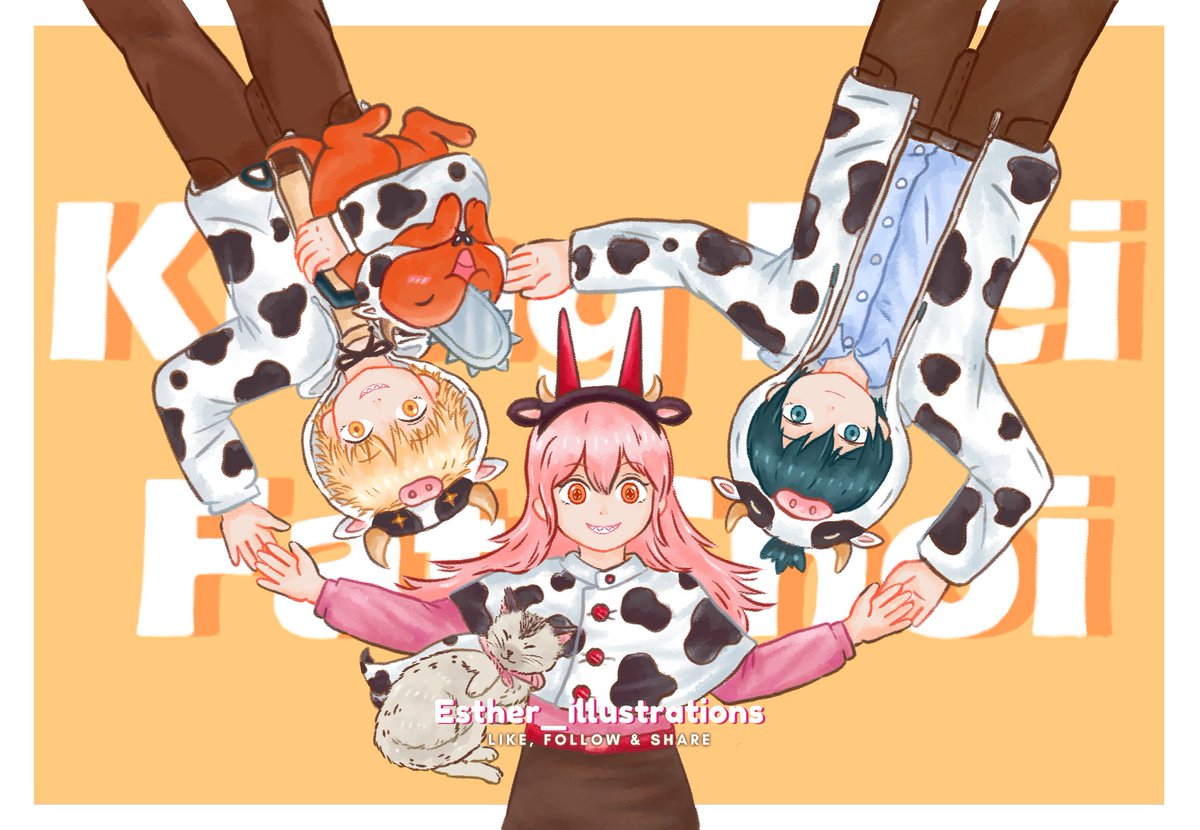 Esther Illustrations ๓ ๓ Year Of The Ox Kungheifatchoi Fanart Kawaii Chainsawman Artofinstagram Anime Manga Art Illustration Drawing Cute Illustagram 二次創作 香港插畫 絵描きさんと繋がりたい イラスト 可愛い Esther Illustrations ๓ ๓ Year Of The Ox Kungheifatchoi Fanart Kawaii Chainsawman Artofinstagram Anime Manga Art Illustration Drawing Cute Illustagram 二次創作 香港插畫 絵描きさんと繋がりたい イラスト 可愛い