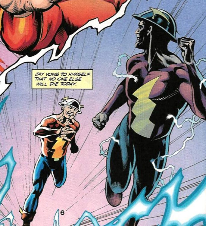 Edward Clariss - The RivalBitter at being rejected by the scientific community, Edward Clariss took a temporary speed formula and hired criminals to form a super-speed gang and draw out Jay Garrick. Calling himself the Rival, he donned a darker version of the Flash’s costume.