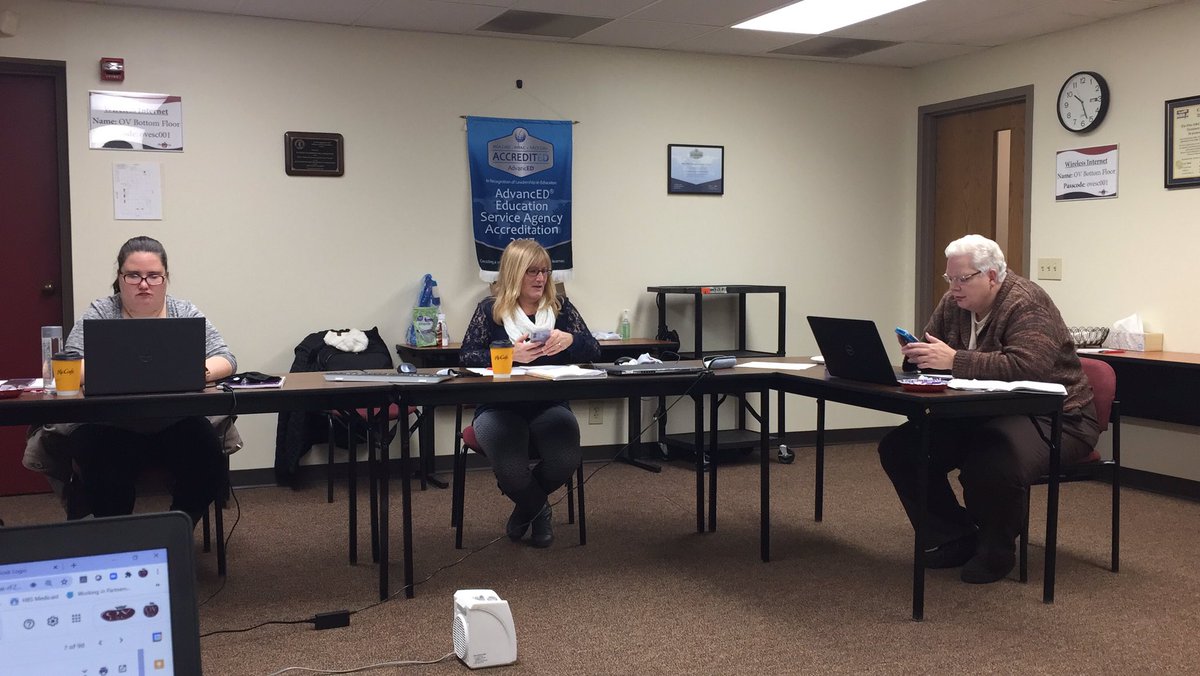 AndyBrooksOvesc's tweet photo. @BlueSkyVirtual1 staff meeting.  We are out of the box in providing online instruction for our students.  @OhioValleyESC #OVESCinnovates #OhioValleyESCWorking4U https://t.co/x8h1D8oO6s