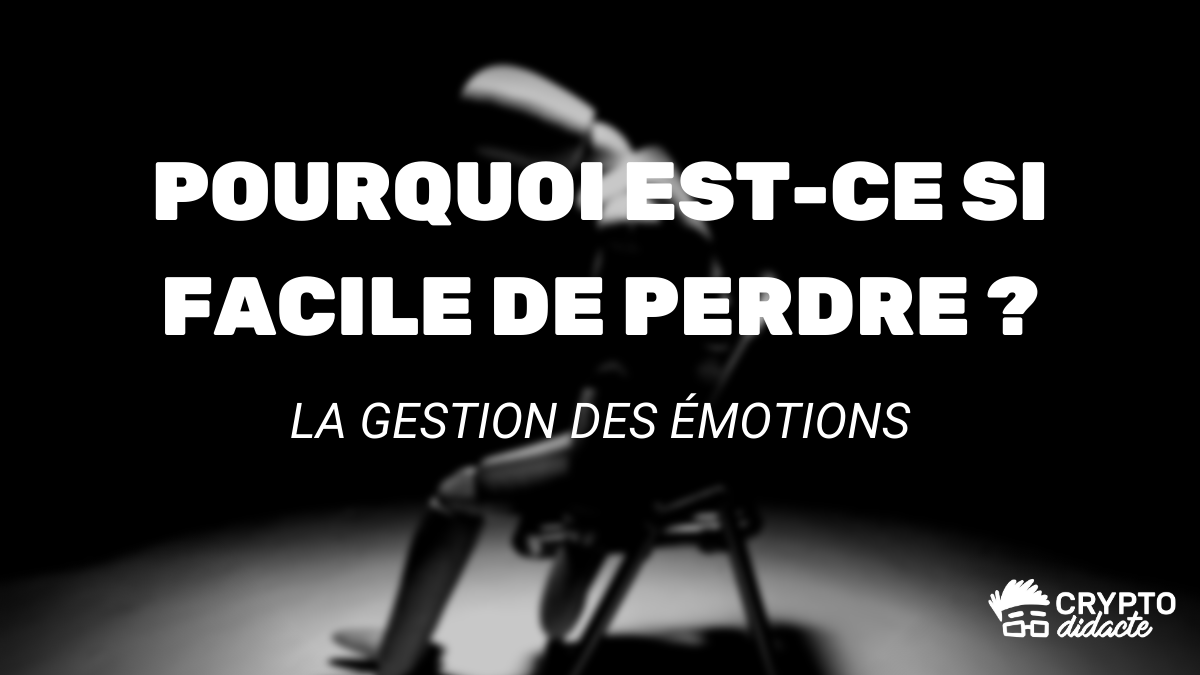 Qu'est-ce qui est le plus dur à mon sens dans les cryptos ? Ce n'est pas de trouver le bon projet ( #Bitcoin  ) Ce n'est pas de s'informer ou de traderPour moi le plus dur, c'est de gérer l'aspect émotionnel des choses ! Thread ! 