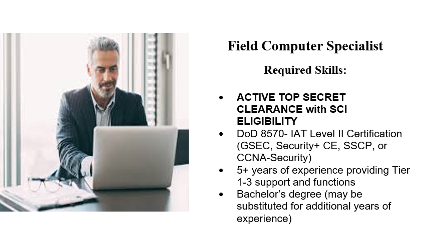DigiconRocks's tweet photo. We are looking for a Field Computer Specialist! Apply Today! https://t.co/UOEXVqkVqj https://t.co/Q0wypl53Wl