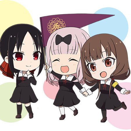Thread with official Kaguya-sama art