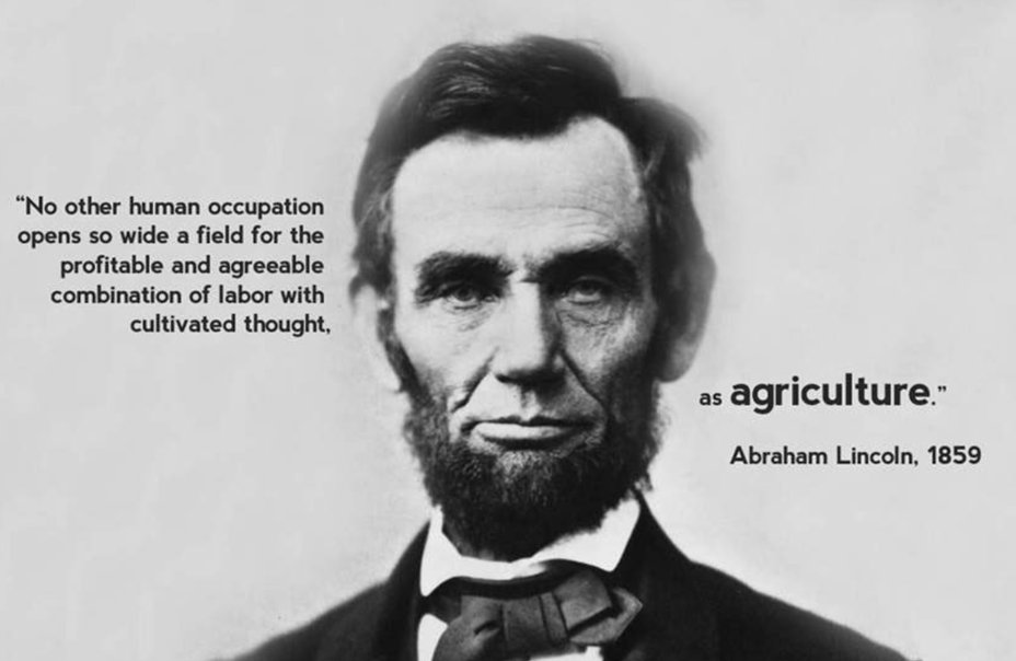 FarmersGov's tweet image. .@USDA founder Abraham Lincoln grew up on a farm. Happy Birthday, President Lincoln.