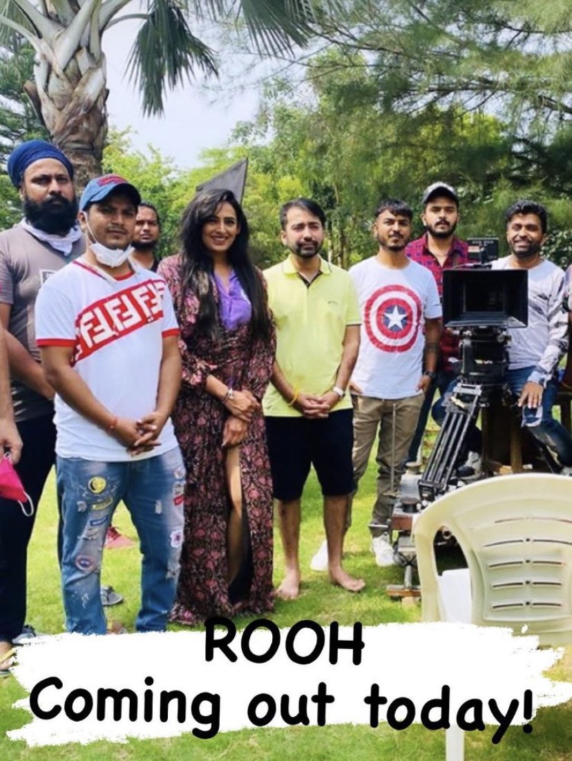 RupaKhurana7's tweet photo. New song out - “Rooh” #muhratshot #shootday #musicout #musicoftheday #SongsofLove 
#hsrentertainment #doprahularora #therishabhpuri @ankitgera001 https://t.co/OuDqwBUp37