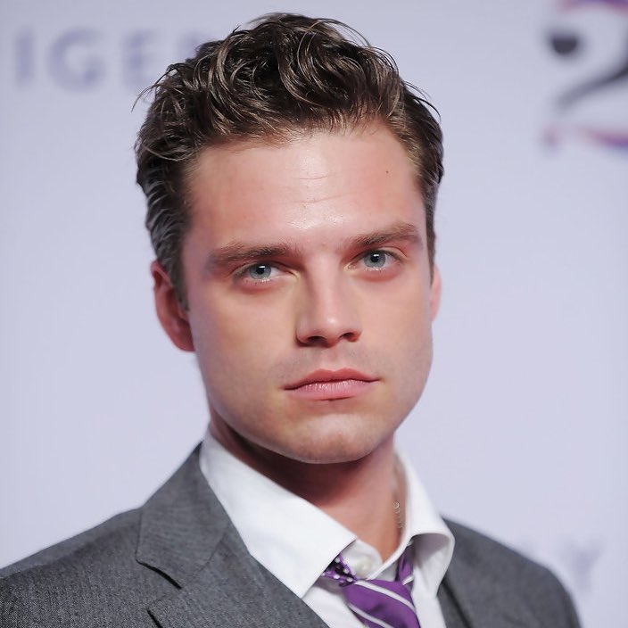 sebastian stan but as you scroll he gets older: