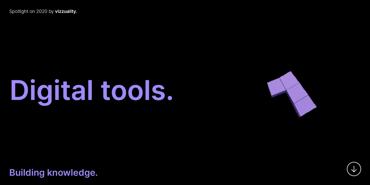 Vizzuality's tweet photo. Spotlight 2020 by Vizzuality is here. 🎉
Spotlight looks back on our achievements in 2020 and looks forward to our hopes for the future. 
Today, we take a closer look at #digitaltools https://t.co/HaSSZ2CBrA https://t.co/qMnrdIiXxE