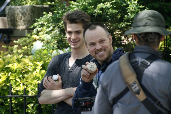 RT @Earth120703: Marc Webb and Andrew Garfield behind the scenes of The Amazing Spider-Man 2 taken on June 13, 2013. https://t.co/eTF5AqETic
